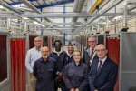 Guy Renner-Thompson and Ian Levy MP at the welding centre 